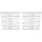 Ekena Millwork Beaux Architectural Grade PVC Ceiling Medallion, 22"W x 14 5/8"H x 3"ID x 7 1/2"C x 1"P, Two-Piece CMP22X14BX2-03000 - alternate 4